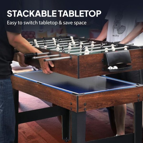 6-in-1 Multi Game Table for Adults