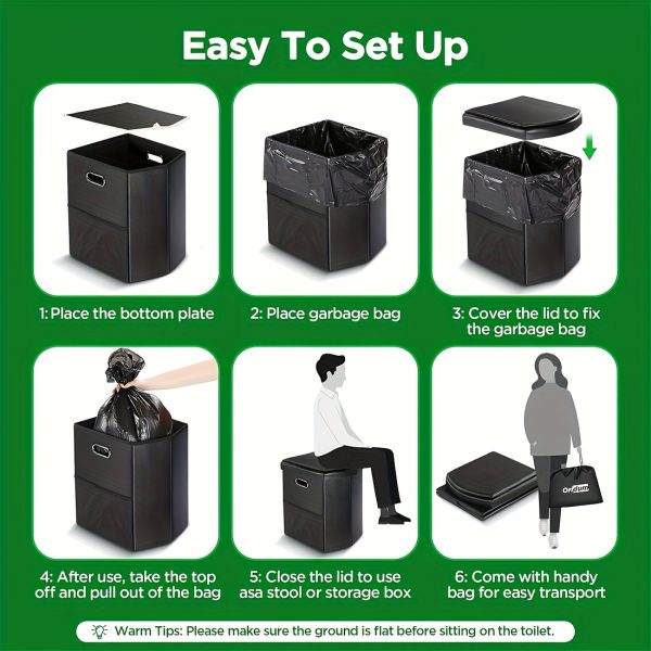 Comfortable Portable Toilet