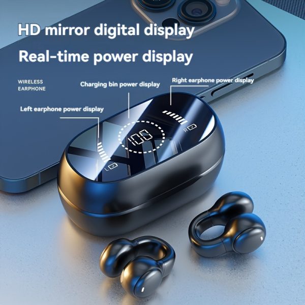 Ultra-High Stereo Clip-On Wireless Earbuds