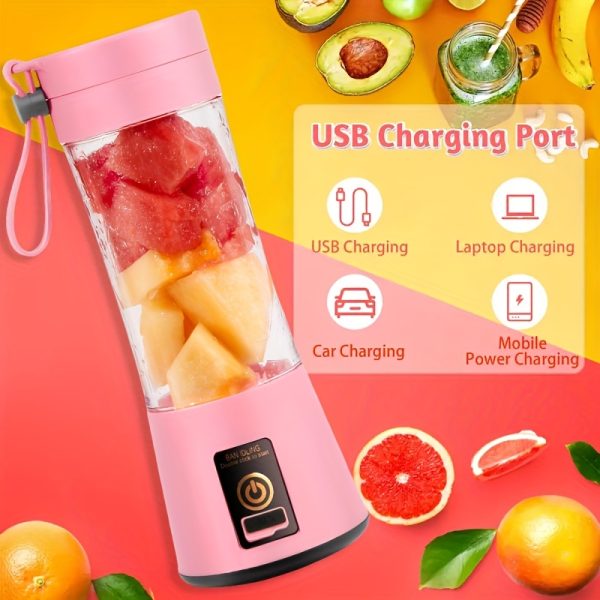 Portable Wireless Mini Juicer Blender