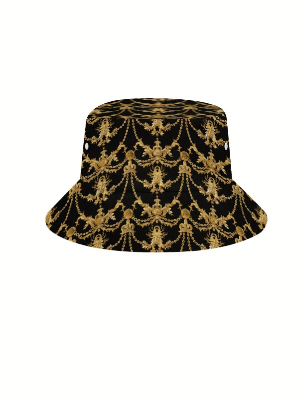 3-Piece Men’s Set Baroque Gold Chain Print