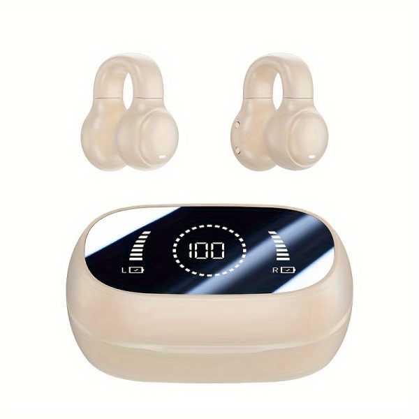 Ultra-High Stereo Clip-On Wireless Earbuds