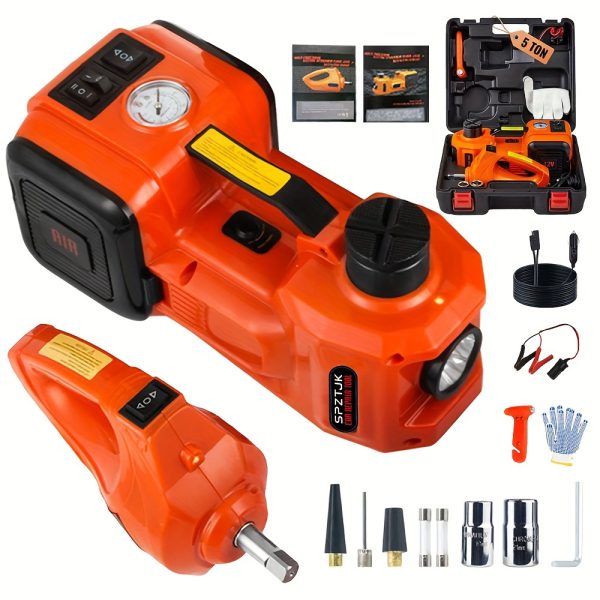 5-Ton 12V Electric Hydraulic Car Jack Kit