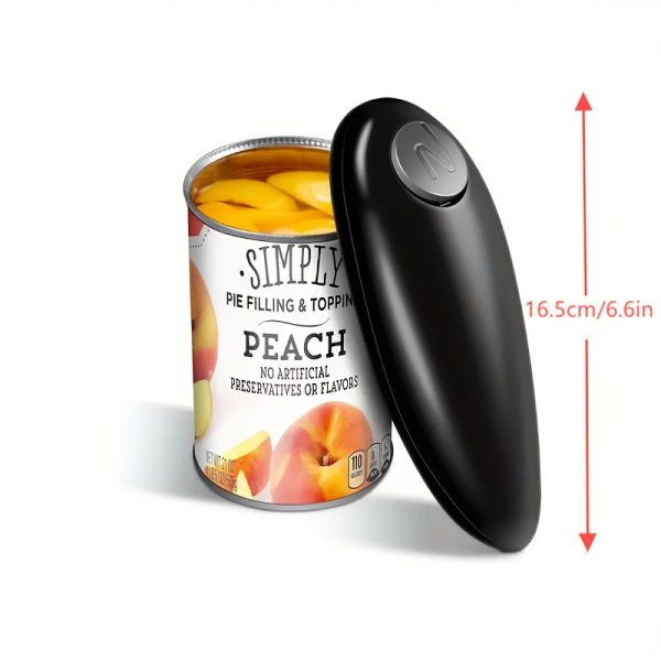 One-Touch Automatic Can Opener With Smooth Edge