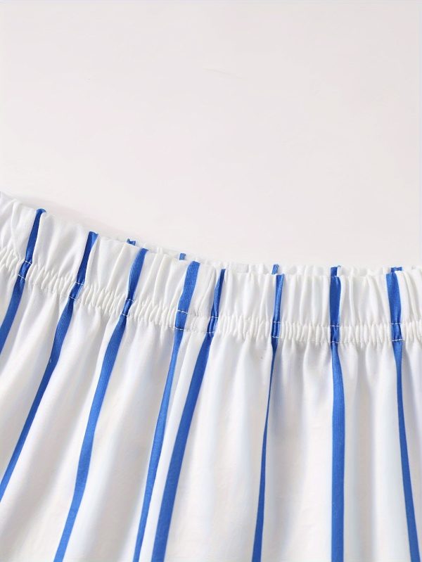 6pcs Baseball-Themed Summer Sports Jersey Set
