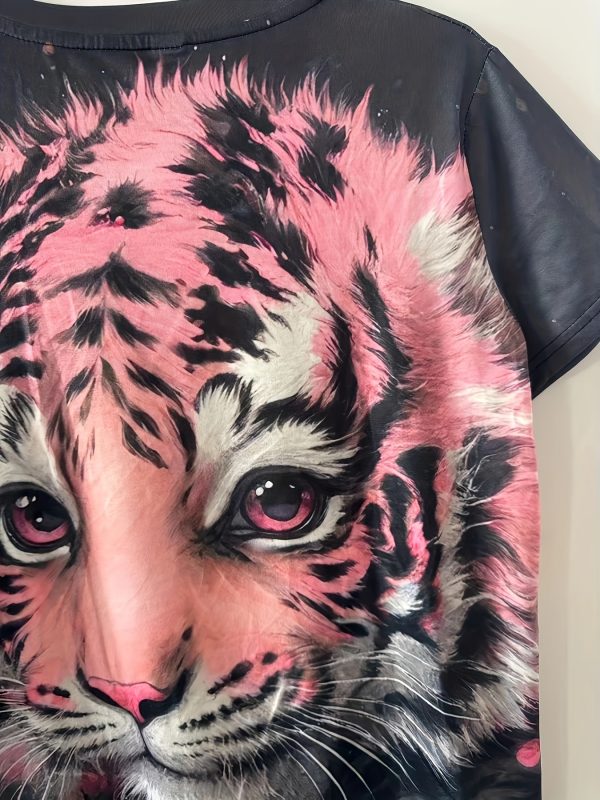 Graphic Print T-shirt Short Sleeve Casual Top
