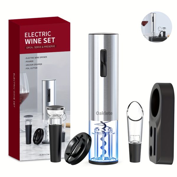 6-in-1 Rechargeable Electric Wine Opener