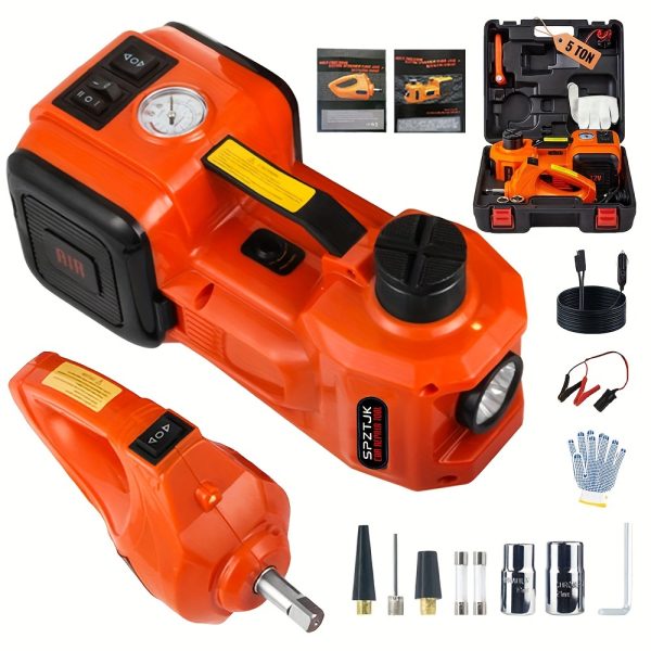 5-Ton 12V Electric Hydraulic Car Jack Kit