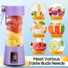Portable Wireless Mini Juicer Blender