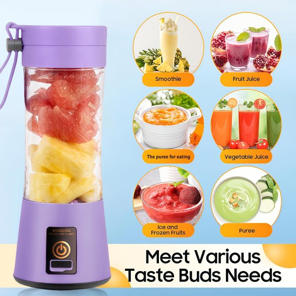 Portable Wireless Mini Juicer Blender