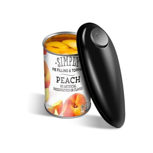 One-Touch Automatic Can Opener With Smooth Edge