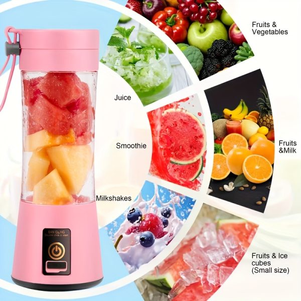 Portable Wireless Mini Juicer Blender