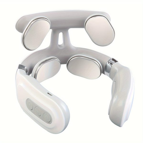 Heated Neck Massager with 4 Floating Heads