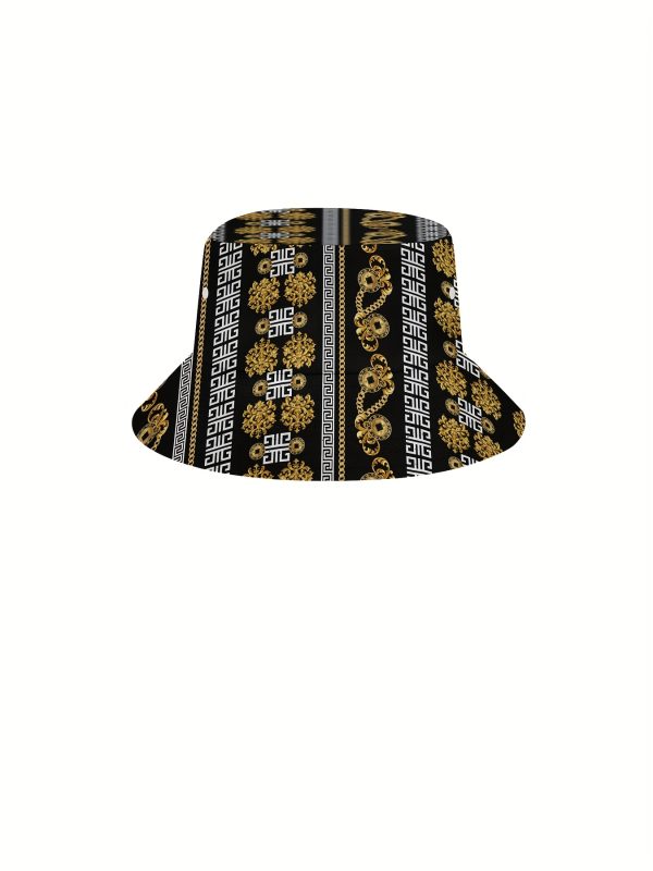Luxury Black Baroque Men's Short Set