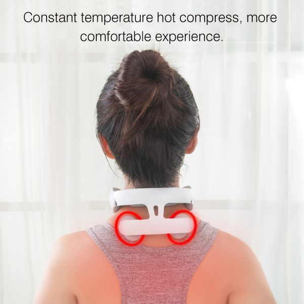 Heated Neck Massager with 4 Floating Heads