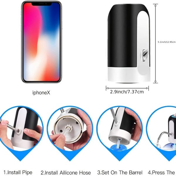 Convenient USB Water Jug Dispenser