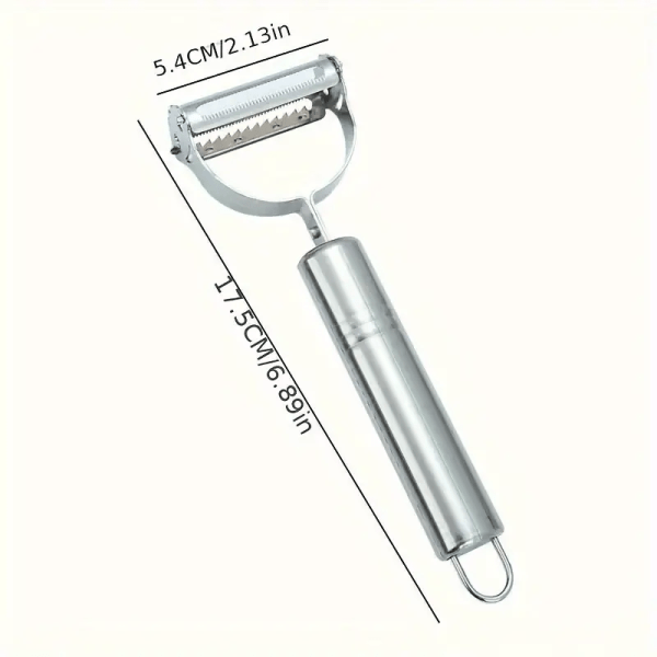 Stainless Steel Peeler & Slicer