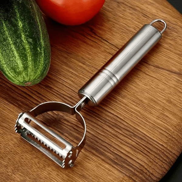 Stainless Steel Peeler & Slicer