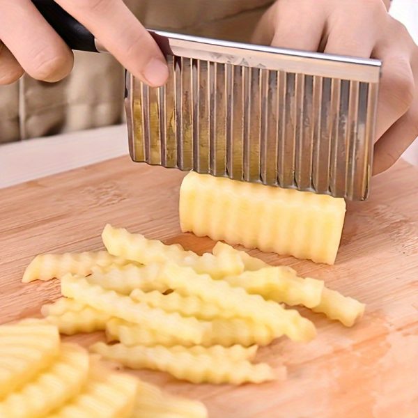 Stainless Steel Crinkle Cutter