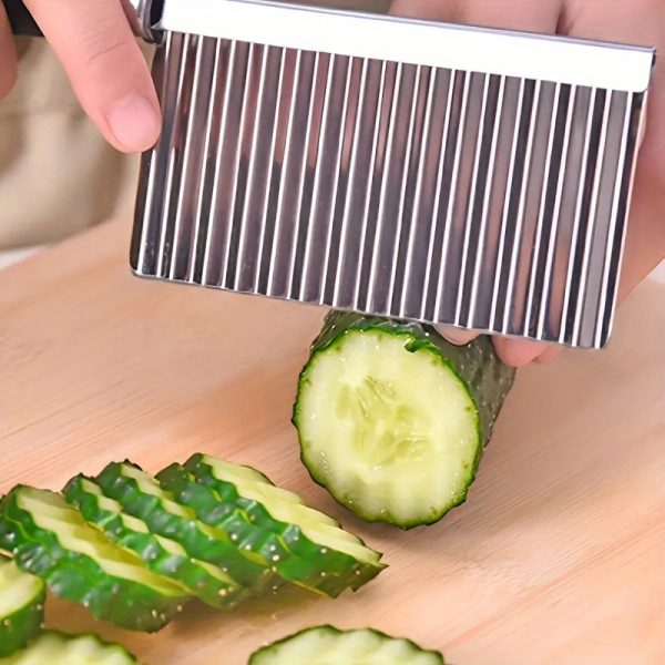 Stainless Steel Crinkle Cutter