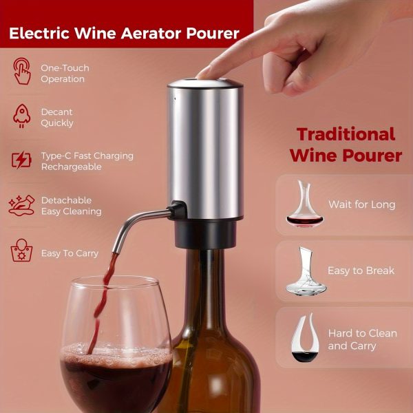USB Rechargeable Wine Pourer