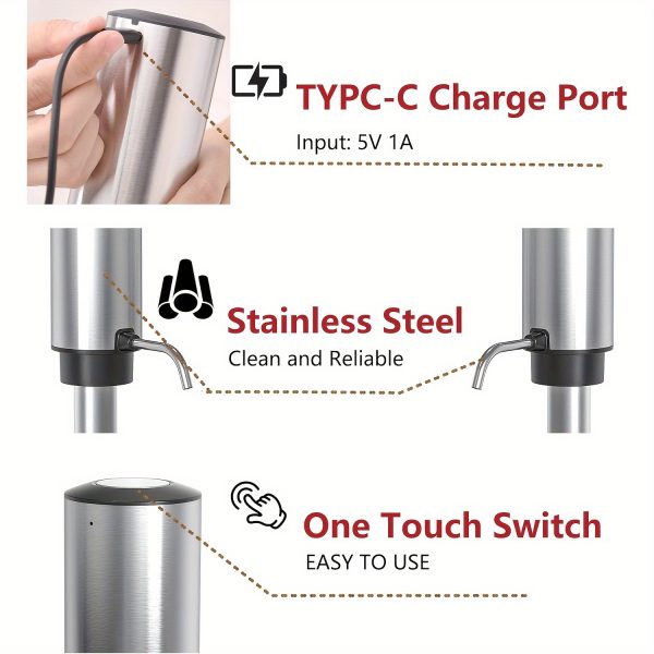 USB Rechargeable Wine Pourer